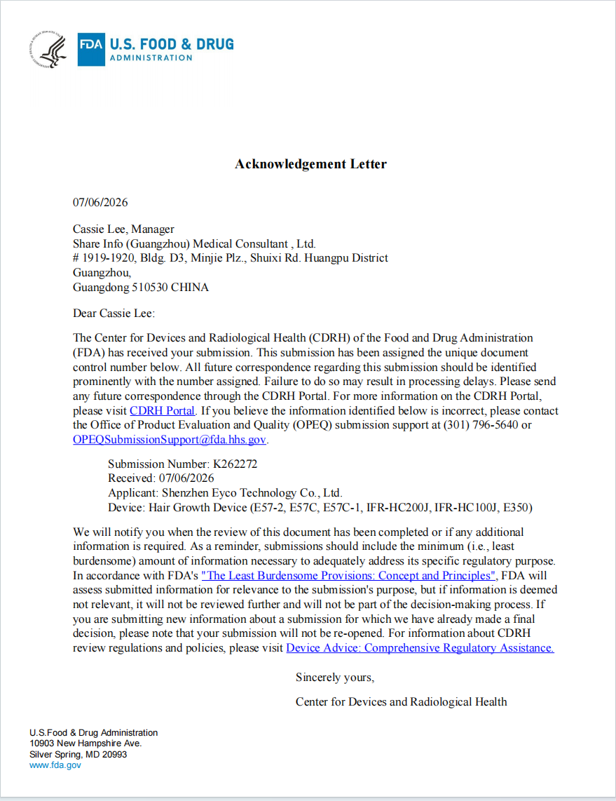 FDA 510(k) Clearance Document